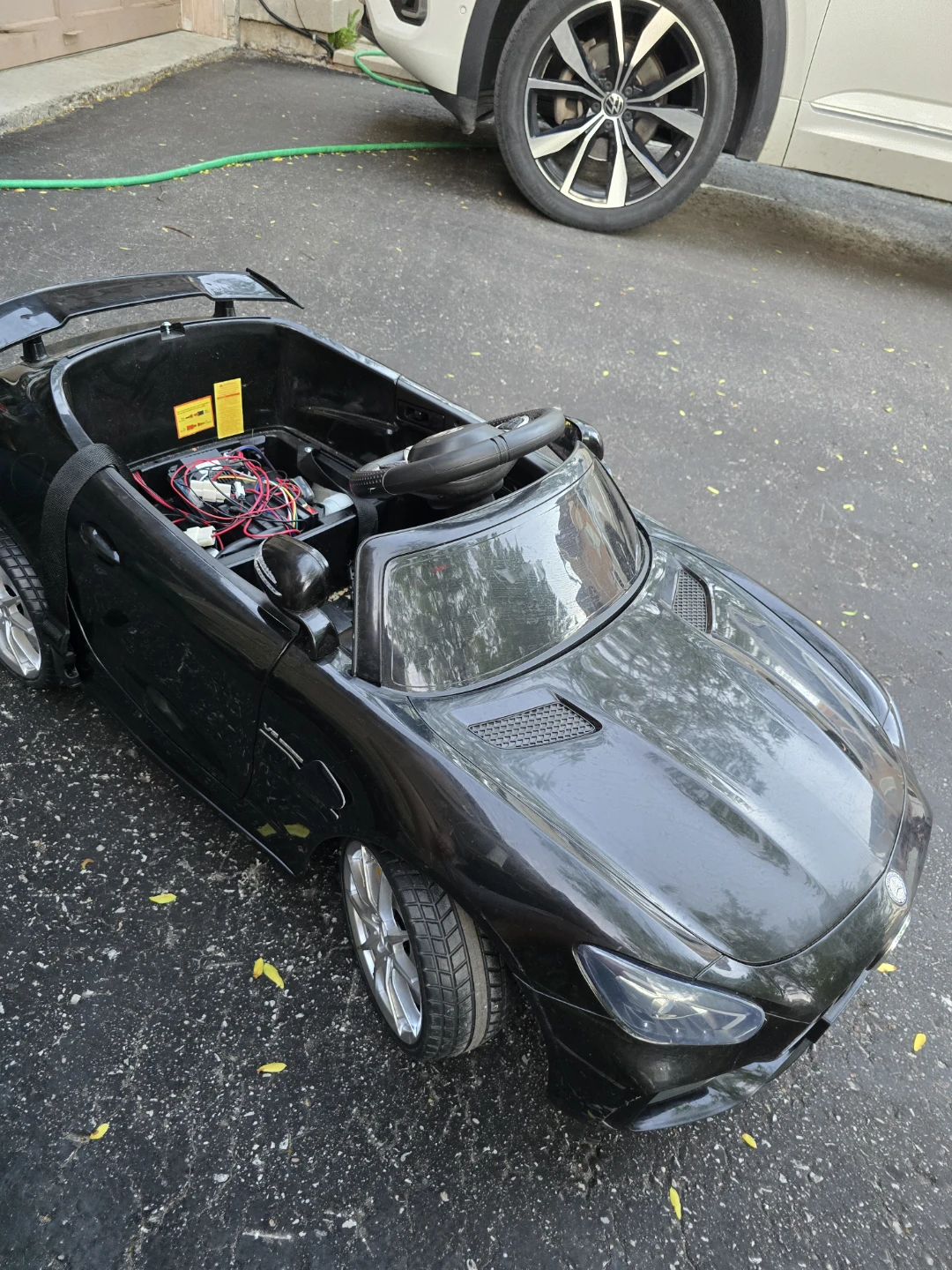 Mercedes Benz AMG Black Kids Ride-On Car