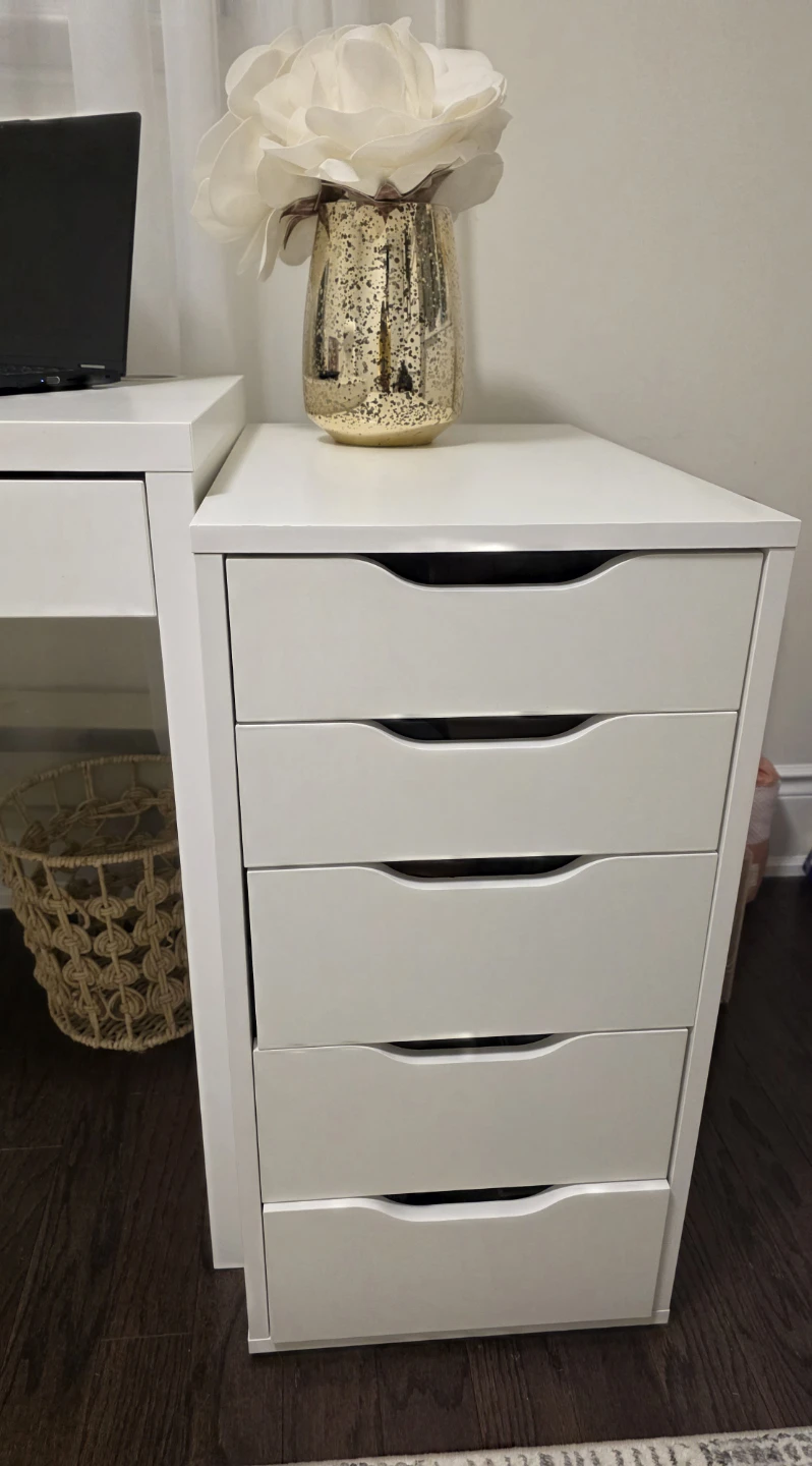 IKEA ALEX Drawer Unit - White