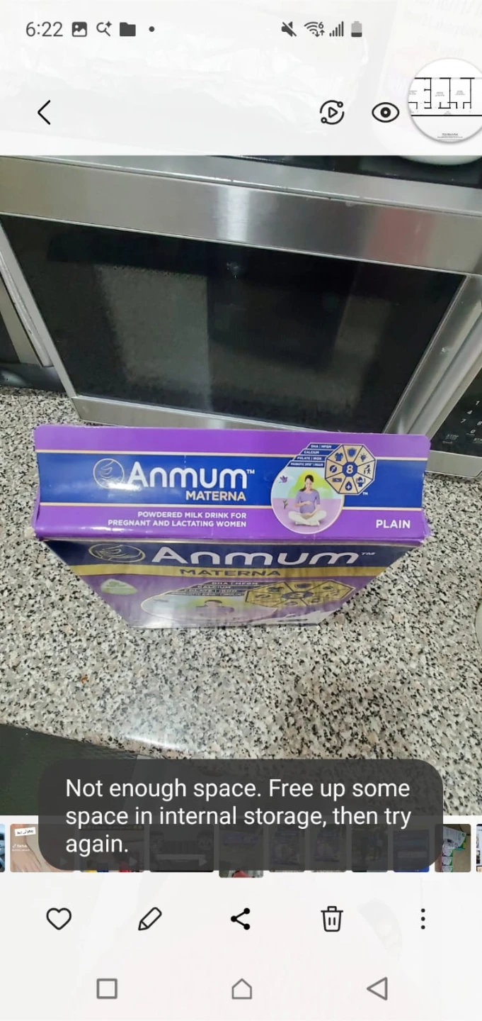 Anmum Materna Plain Powdered Milk Drink 375g
