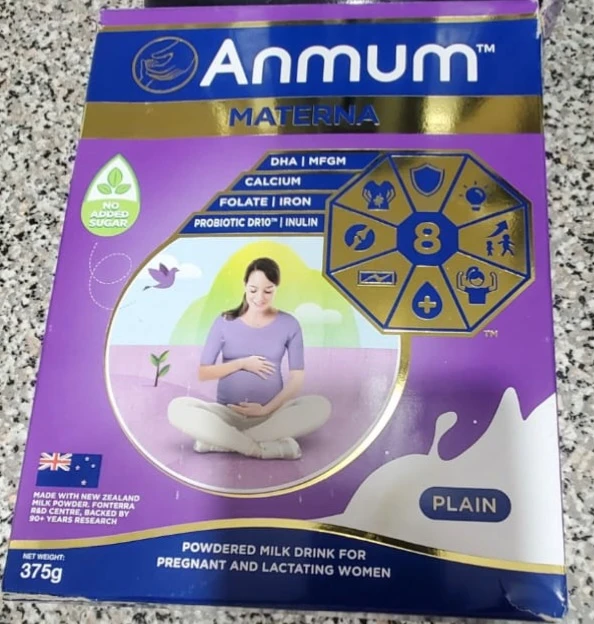 Anmum Materna Plain Powdered Milk Drink 375g - photo 2