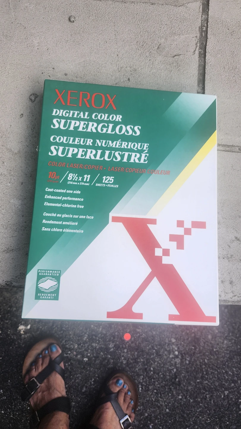 Xerox Digital Color Supergloss Paper 8.5 x 11 - 125 Sheets - photo 4