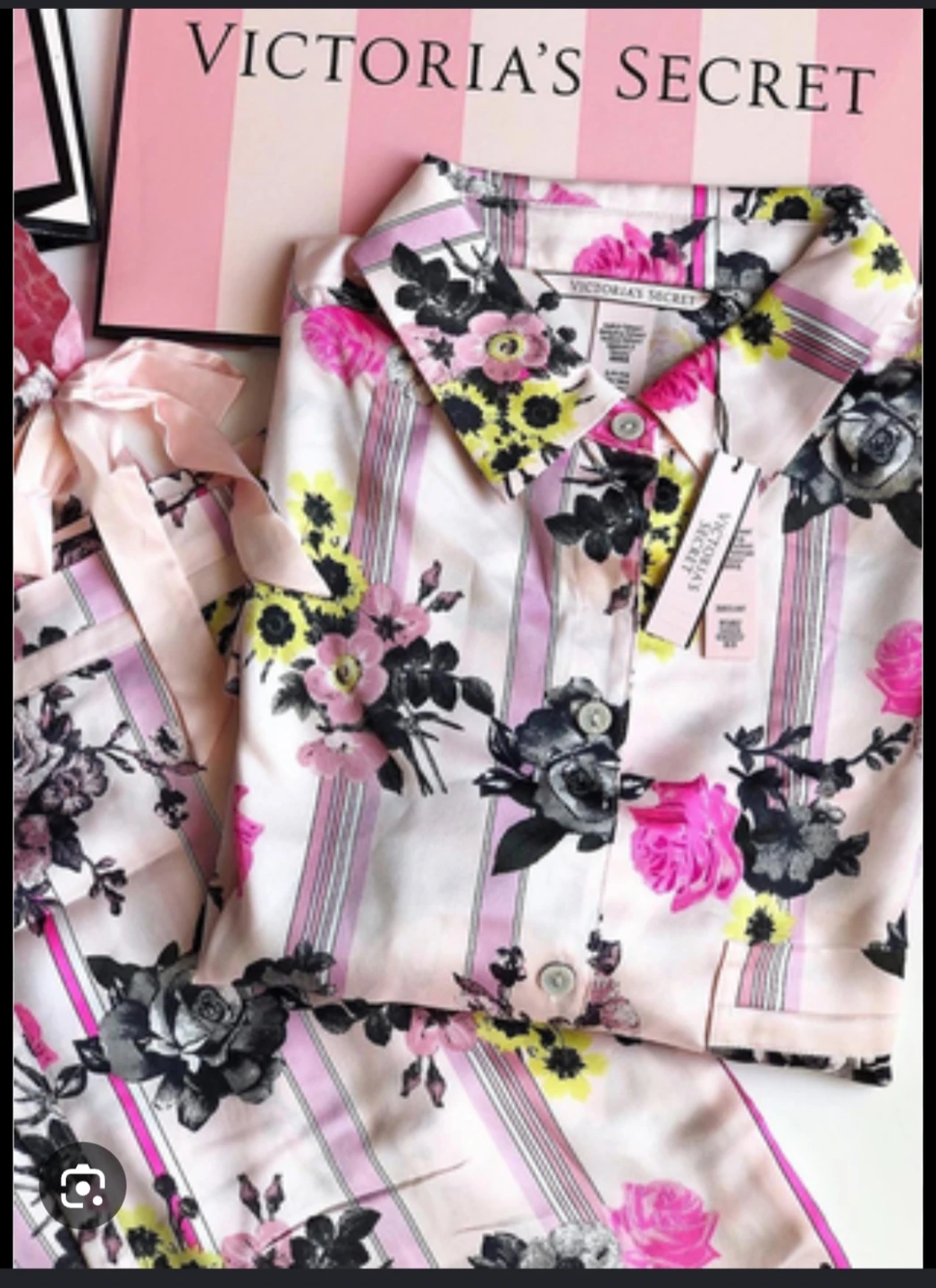Victoria's Secret Satin Pajama Set
