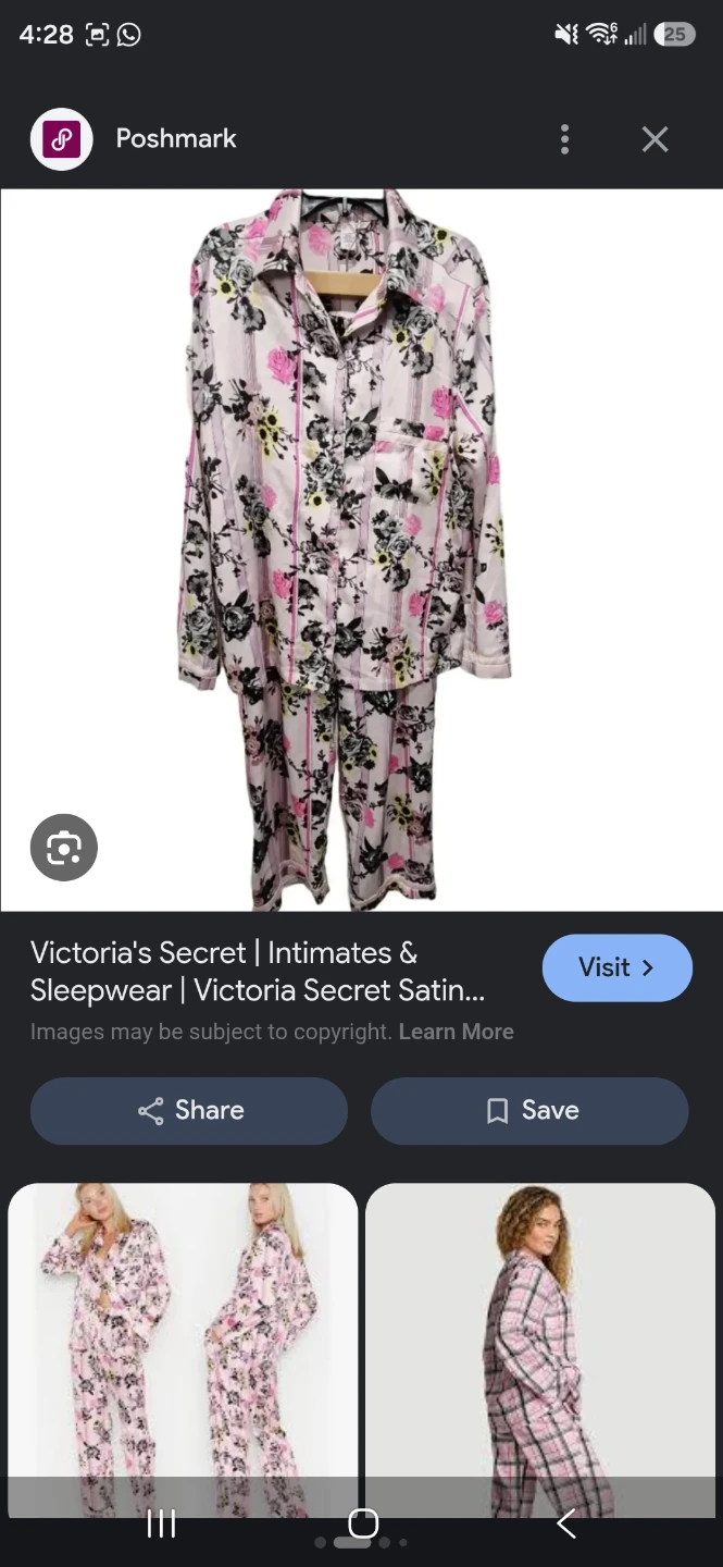 Victoria's Secret Satin Pajama Set - photo 2