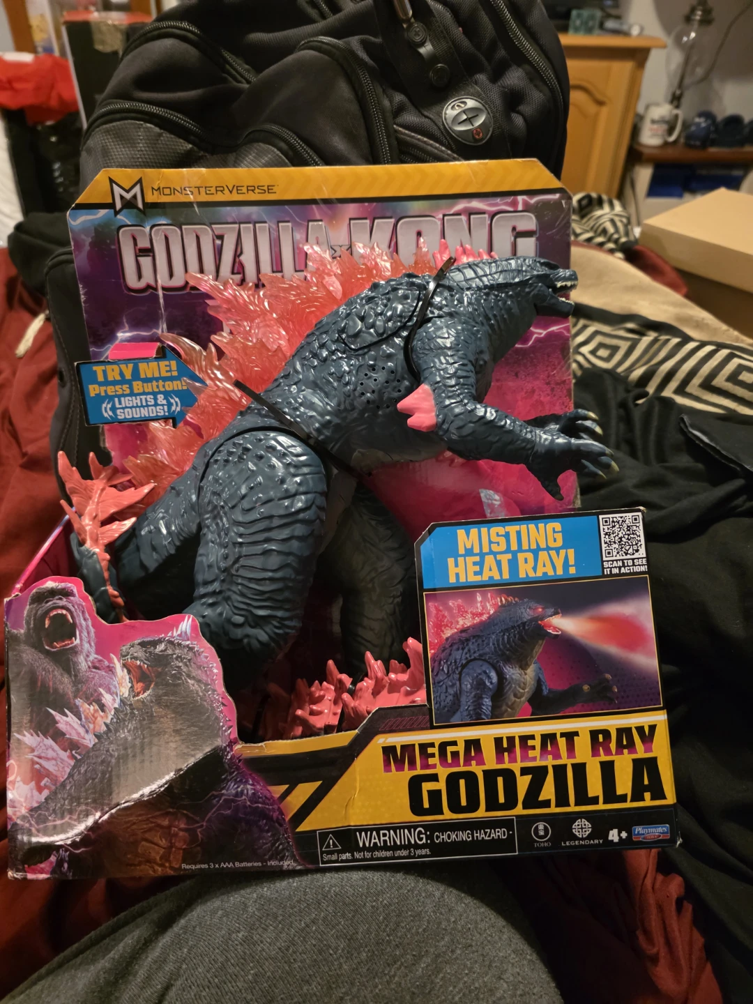Godzilla Mega Heat Ray Godzilla Toy - photo 2