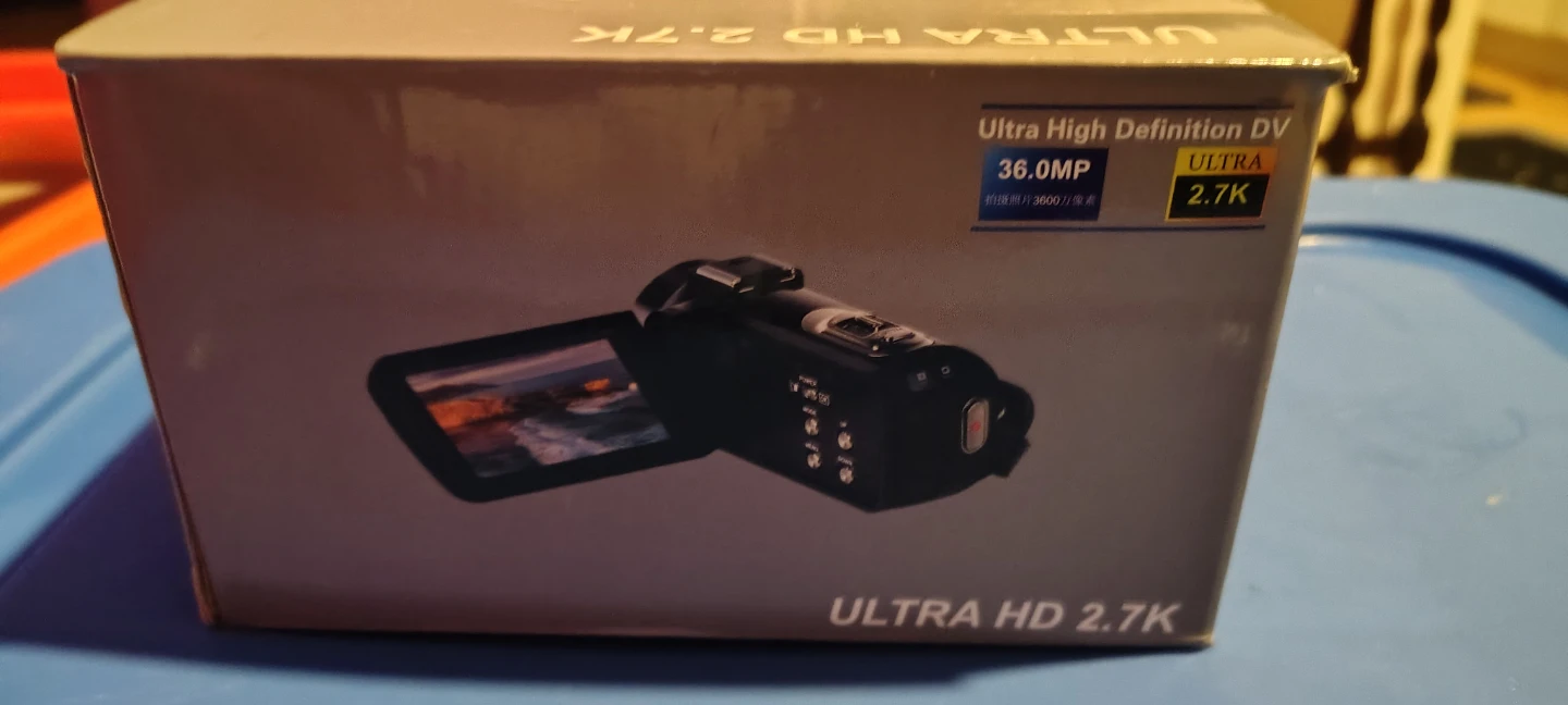 ULTRA HD 2.7K Digital Video Camera with External Microphone - photo 2
