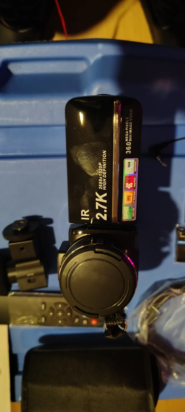 ULTRA HD 2.7K Digital Video Camera with External Microphone - photo 5