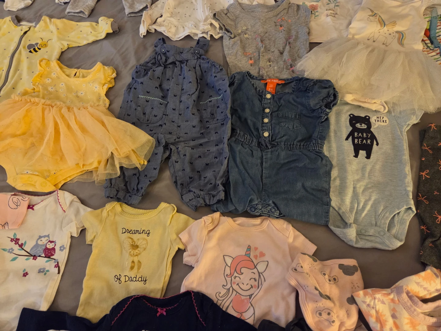 Baby Girl Clothes Bundle - Assorted Styles & Sizes - photo 2