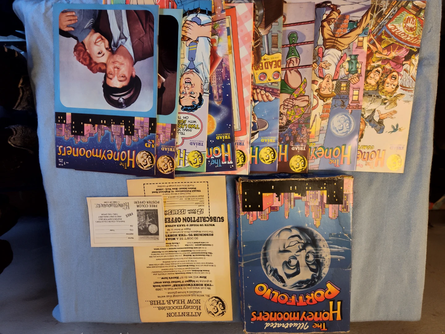 The Illustrated Honeymooners Portfolio Comic Book Collection - photo 2