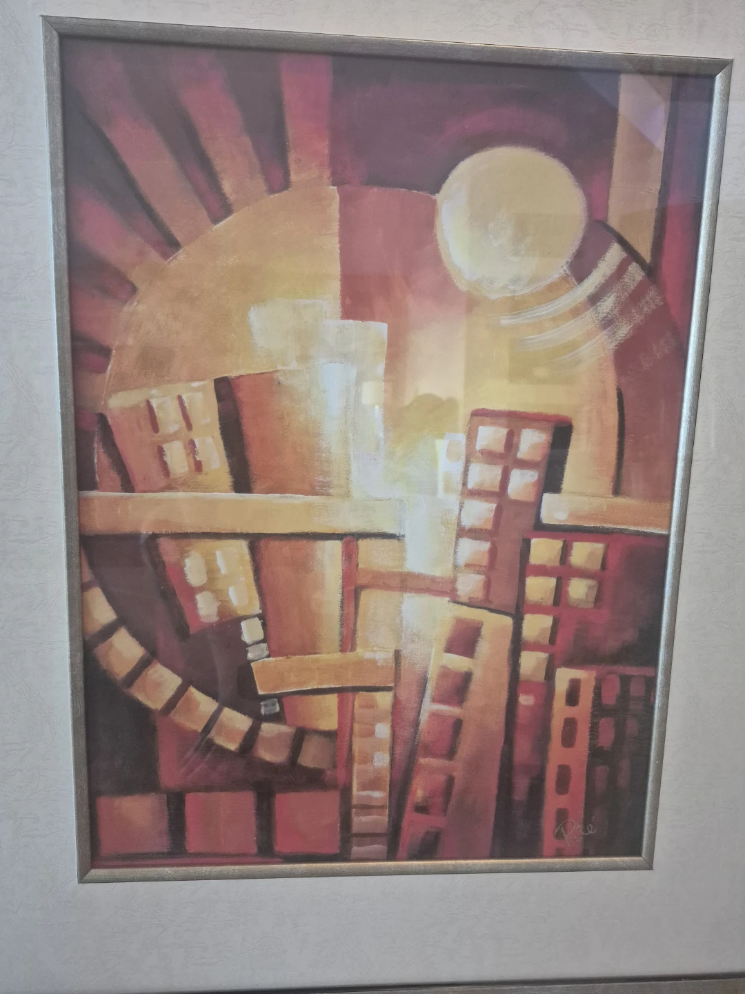 Large Modern Abstract Wall Art - photo 2