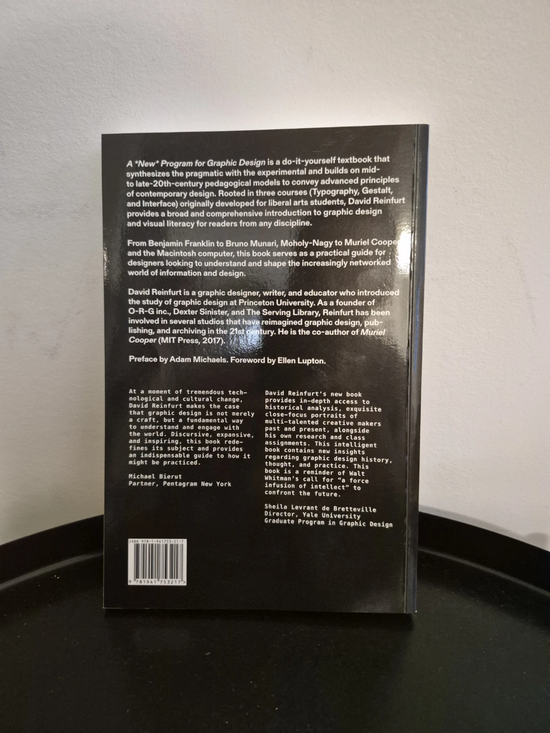 "A *New* Program for Graphic Design" by David Reinfurt Book - photo 2
