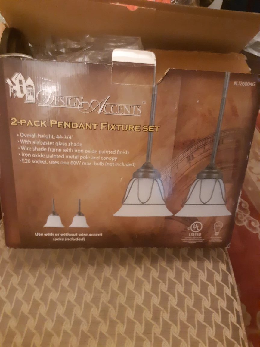Design Accents 2-Pack Pendant Fixture Set