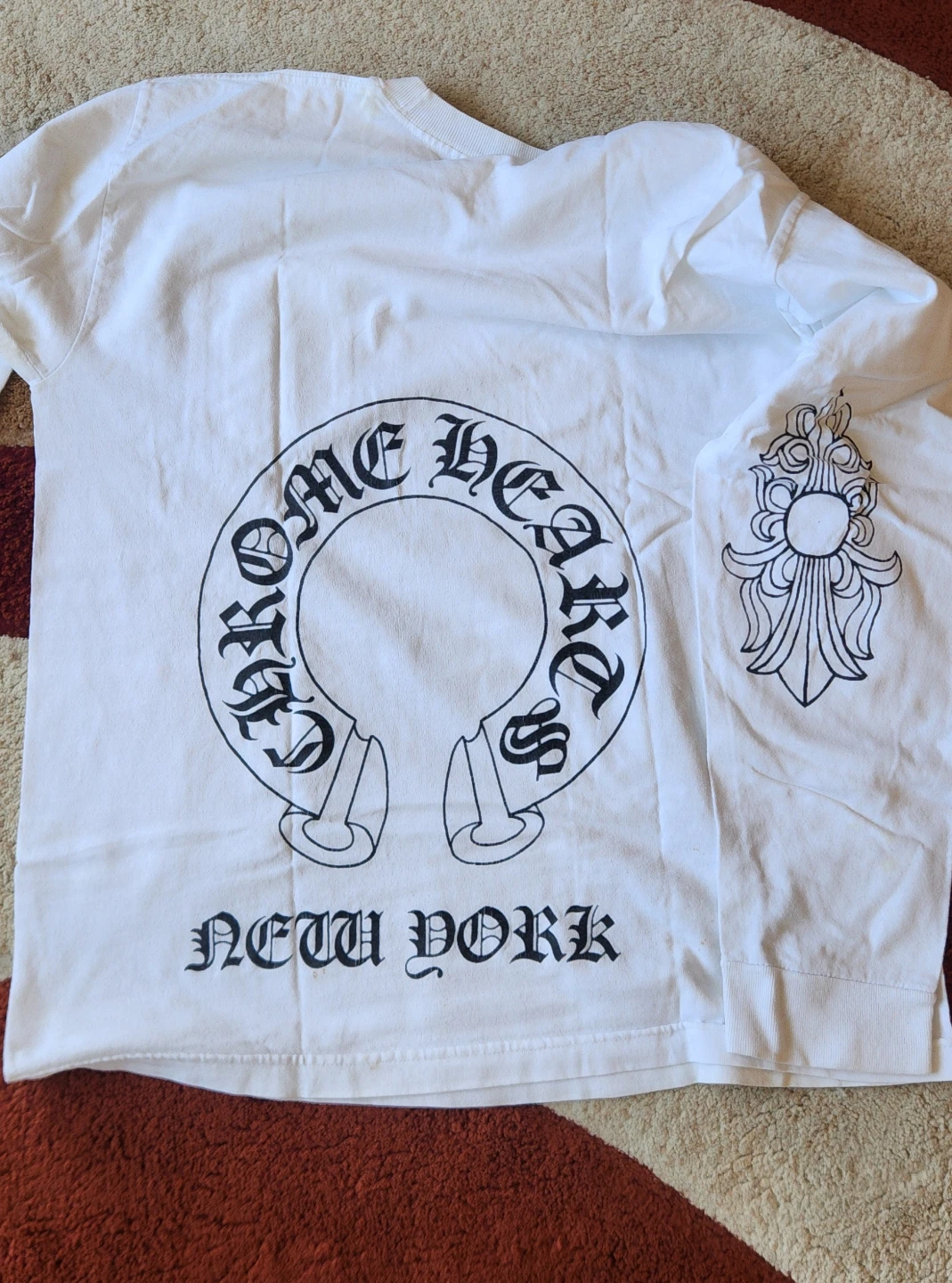 Chrome Hearts New York Long Sleeve T-Shirt - photo 4