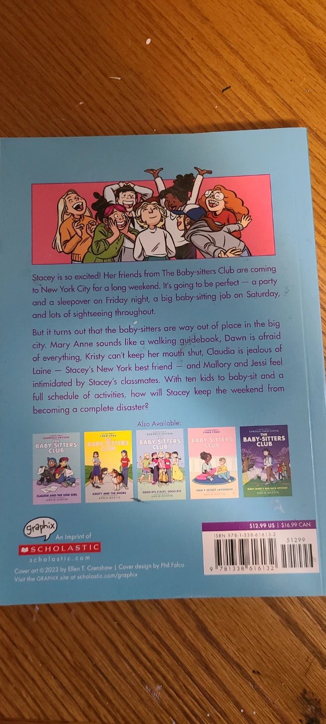The Baby-Sitters Club: Stacey's Mistake Graphic Novel - photo 2