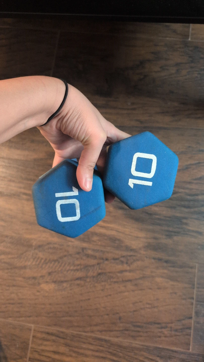 Pair of 10 lb Dumbbells