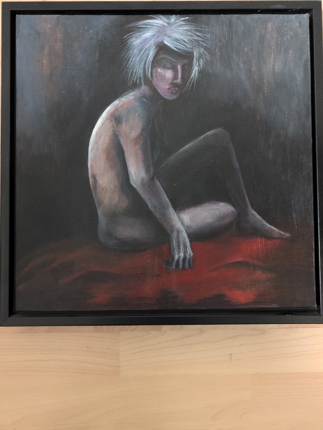 Framed Art Painting - Figure Study
