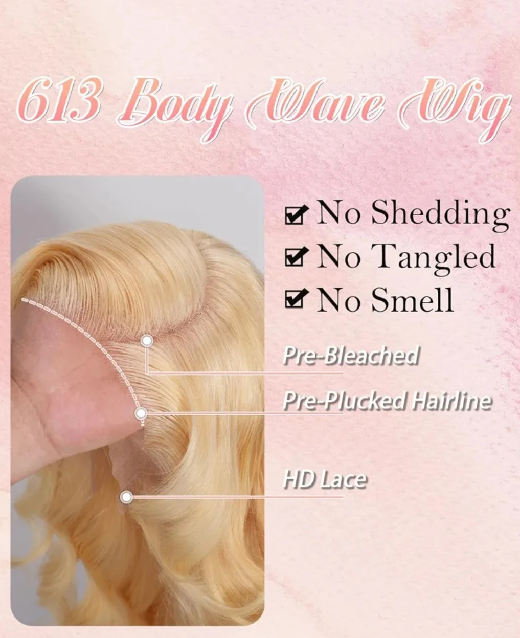 Annael 613 Body Wave Wig - photo 3