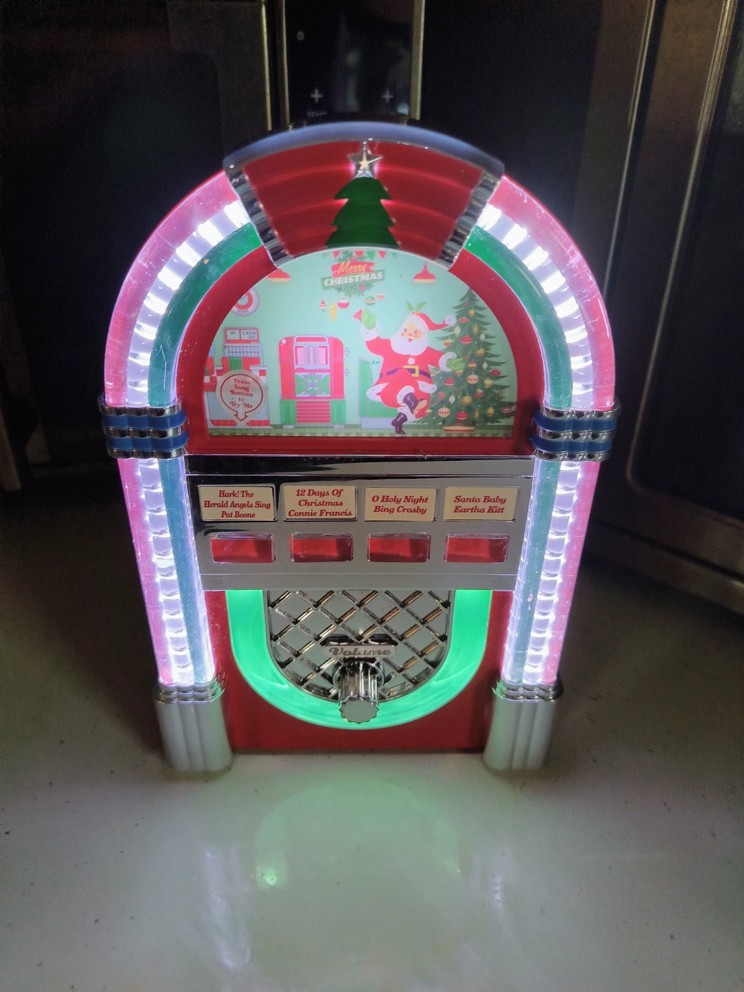 Mr. Christmas Holiday Jukebox - LED Illumination & 4 Carols - photo 2