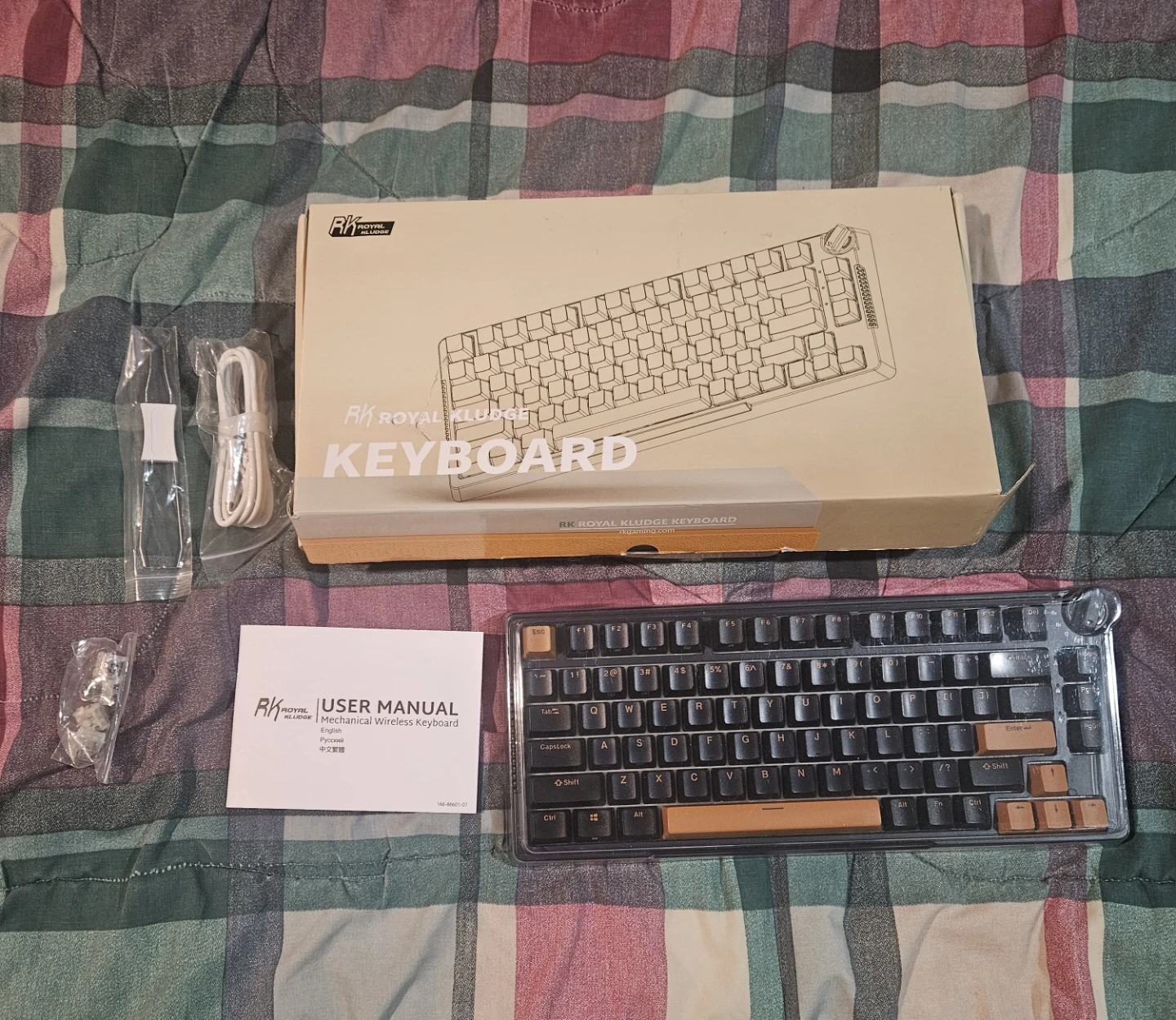 RK Royal Kludge Mechanical Wireless Keyboard
