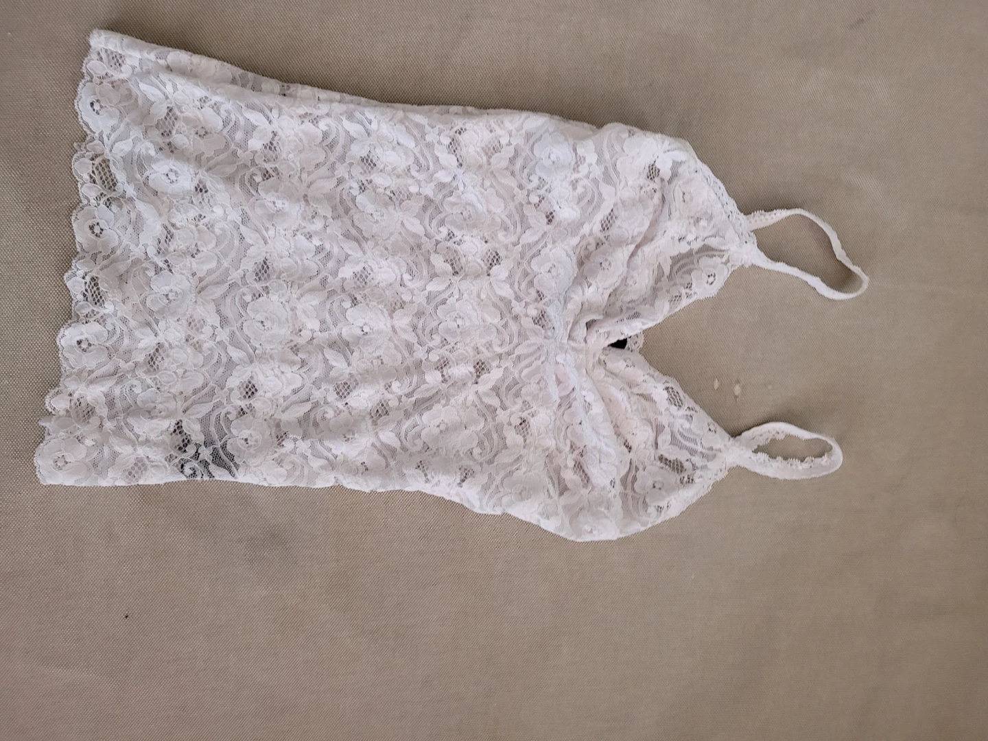White Lace Camisole