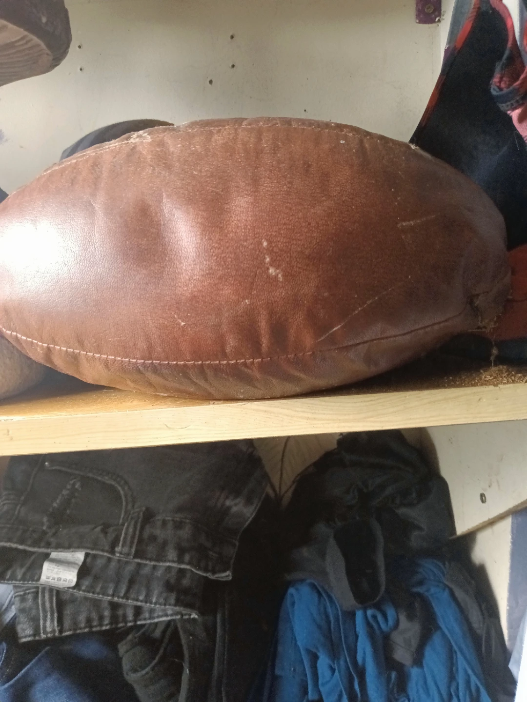 Brown Leather Football