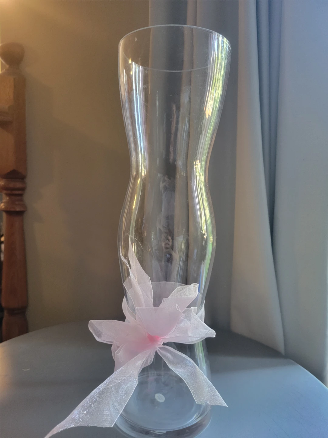 Clear Glass Vase