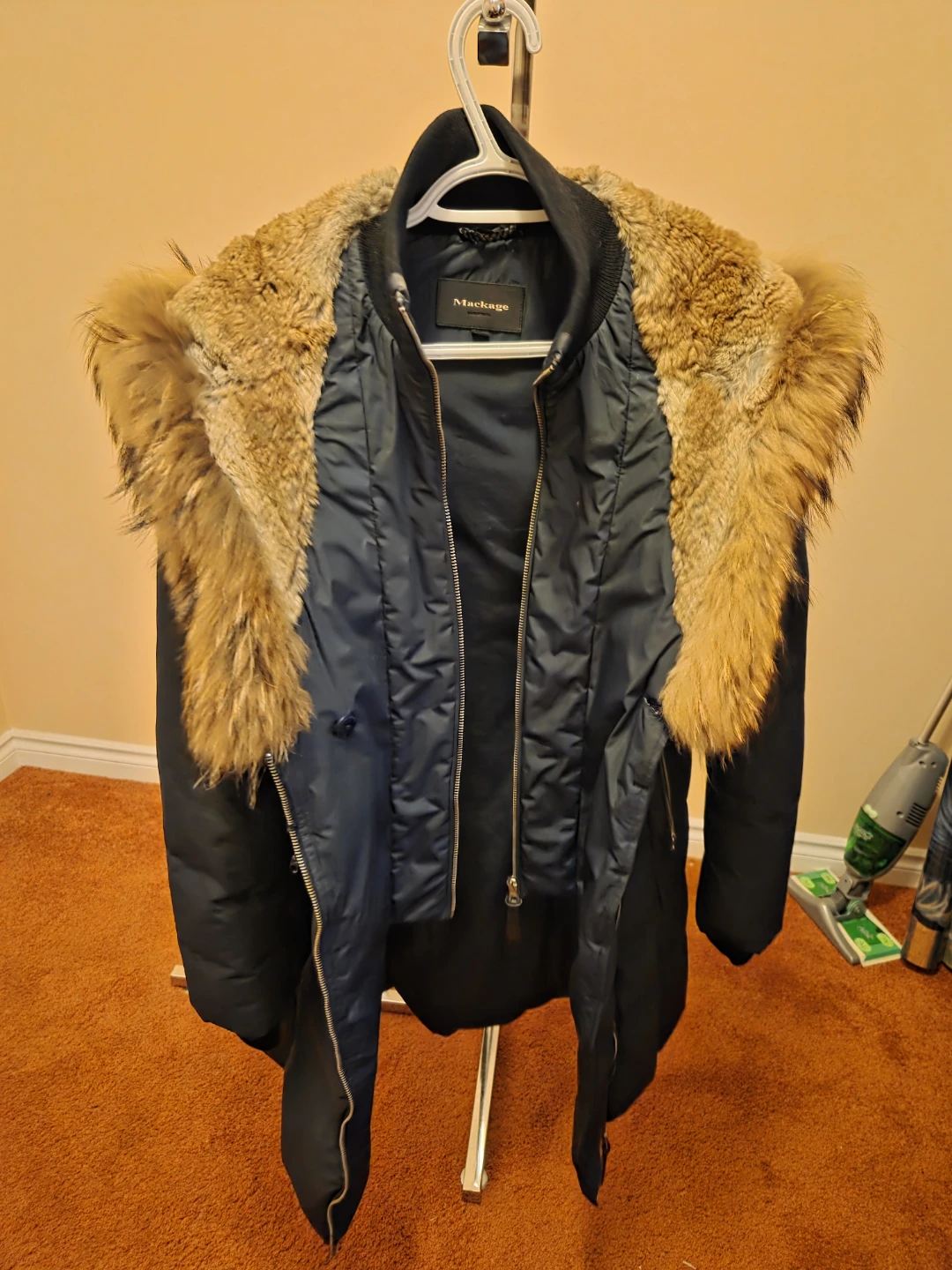 Mackage Down Trish Puffer Coat with Fur Trim - photo 3