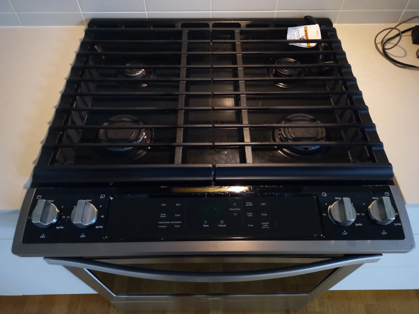 Whirlpool 5 Cu. Ft. Gas Range with Self-Clean - Stainless Steel - photo 5