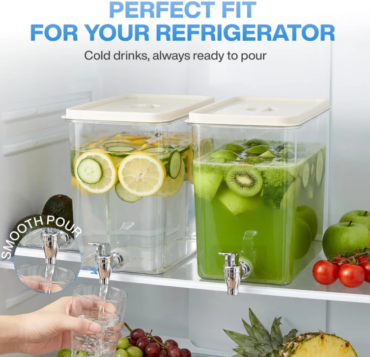 2 Gallon Beverage Dispensers (4 Pack) - photo 5