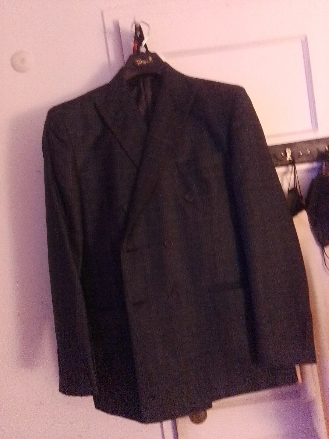 Men's Pinstripe Suit Jacket and Pants - photo 4