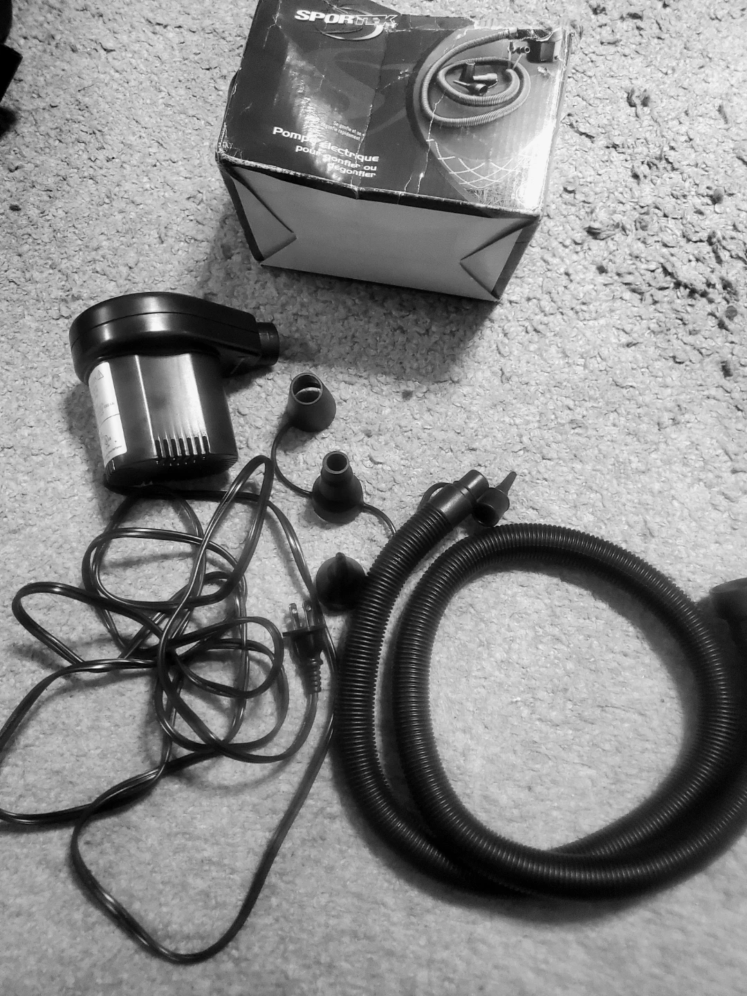 Sportex Electric Air Pump with Accessories - photo 2