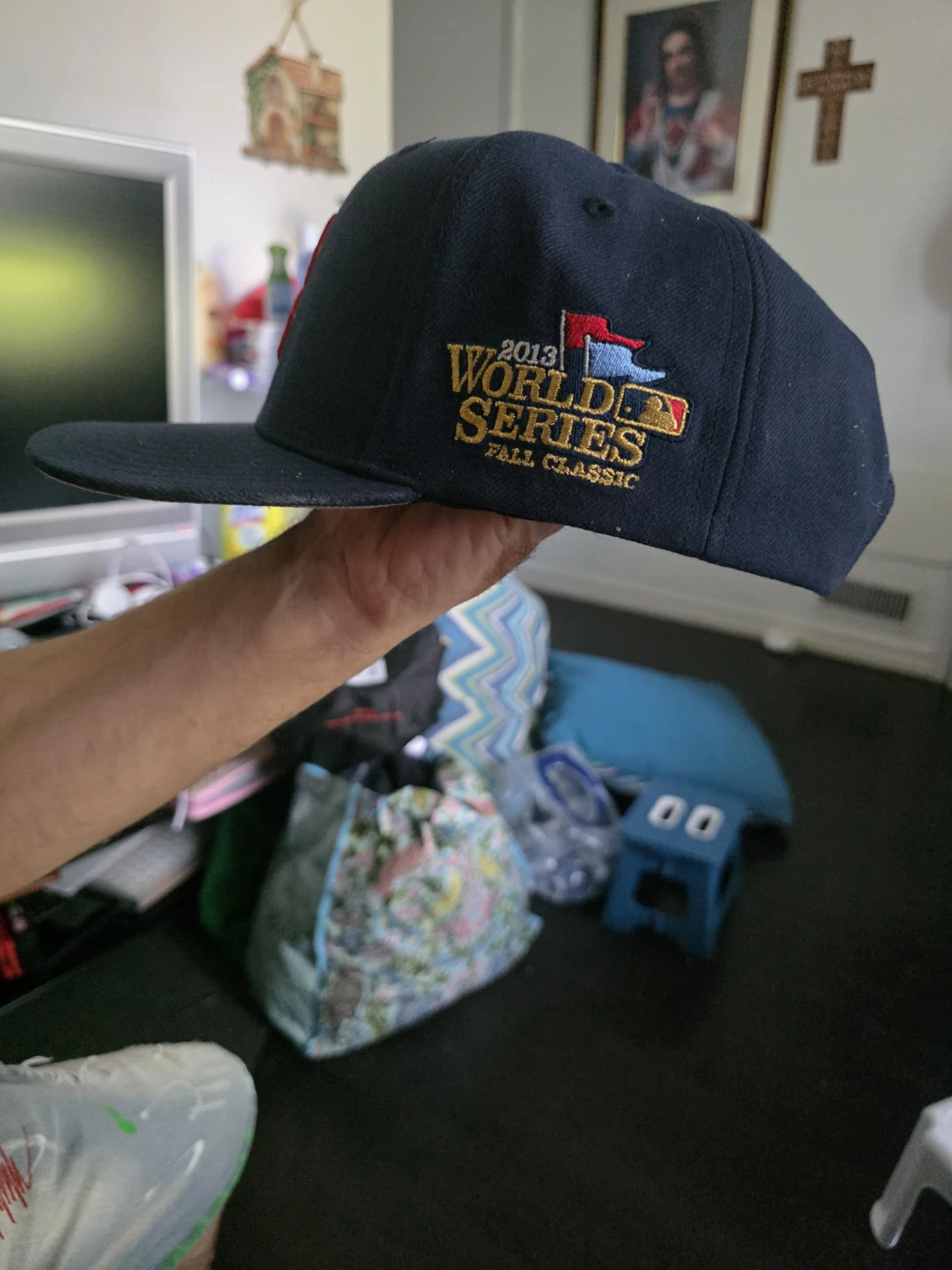 Boston Red Sox 2013 World Series Hat by Mitchell & Ness - photo 2