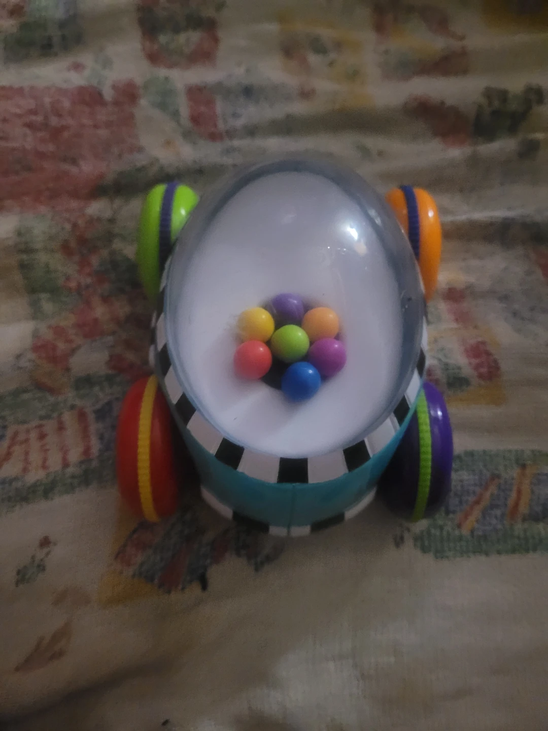 Sassy Pop n' Push Car designed for babies 6 months and older. - photo 2