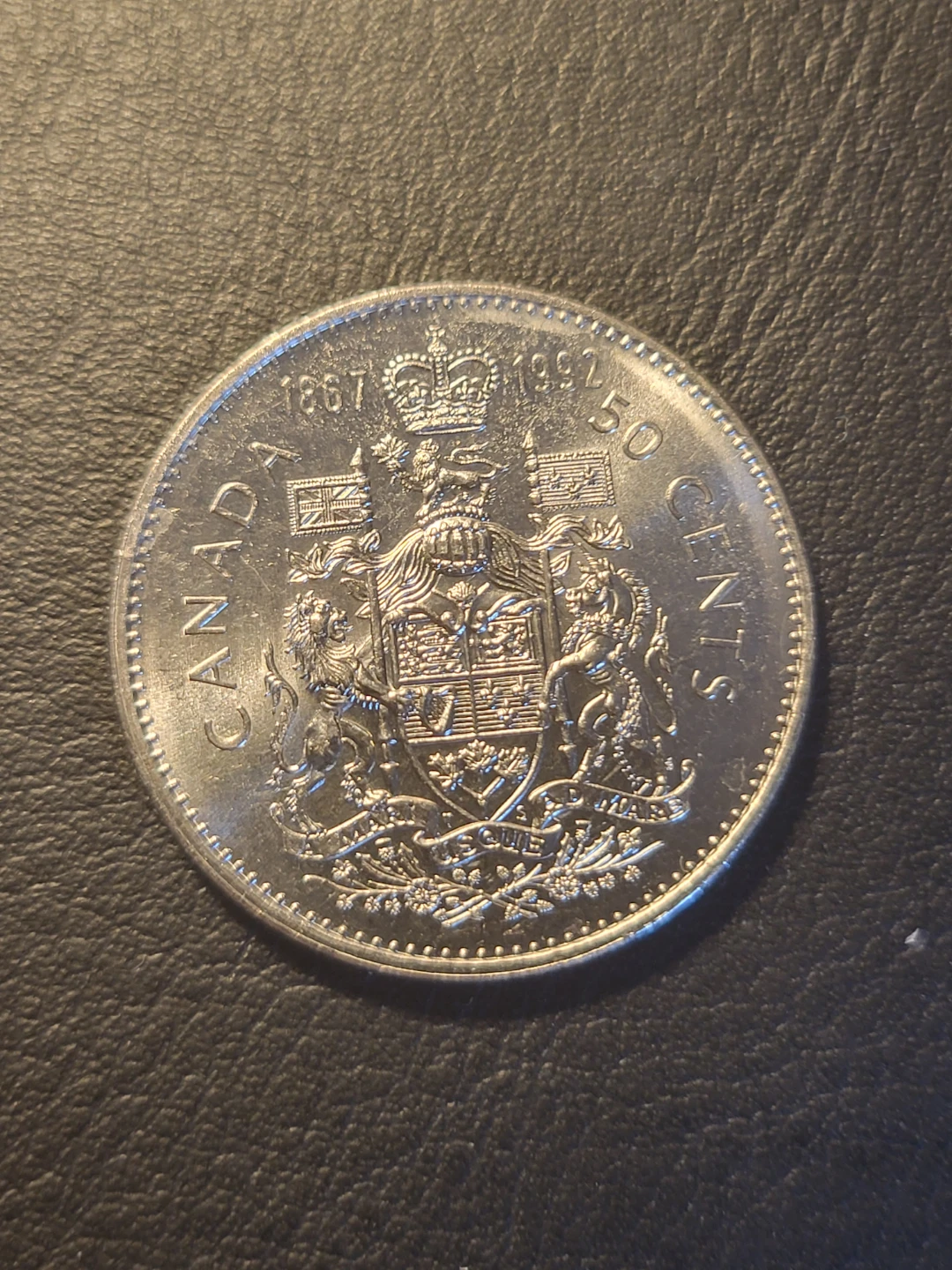 Canada 50 Cents Coin 1867-1992