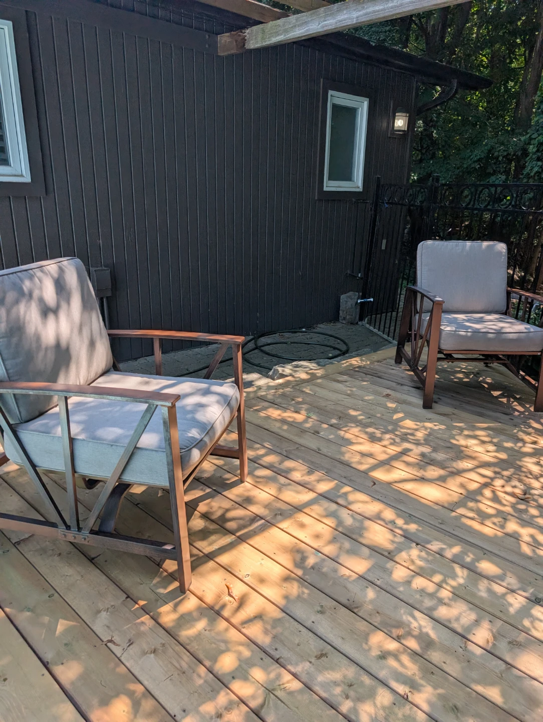 Free patio cushions fair condition chairs not included - photo 3