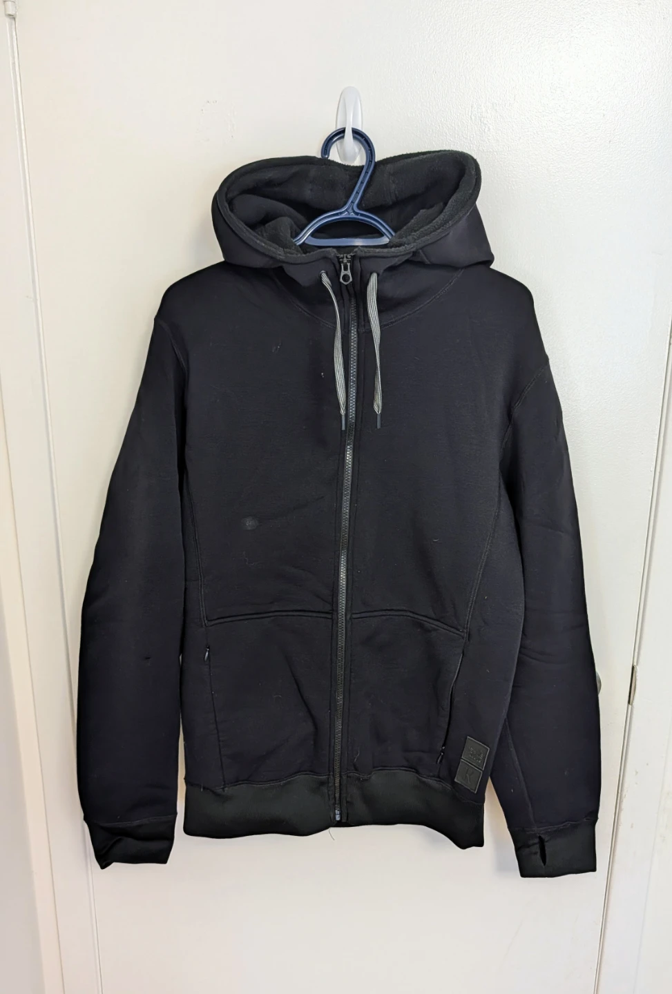 Roots x Kyle Lowry Black Zip-Up Hoodie - Men's Medium