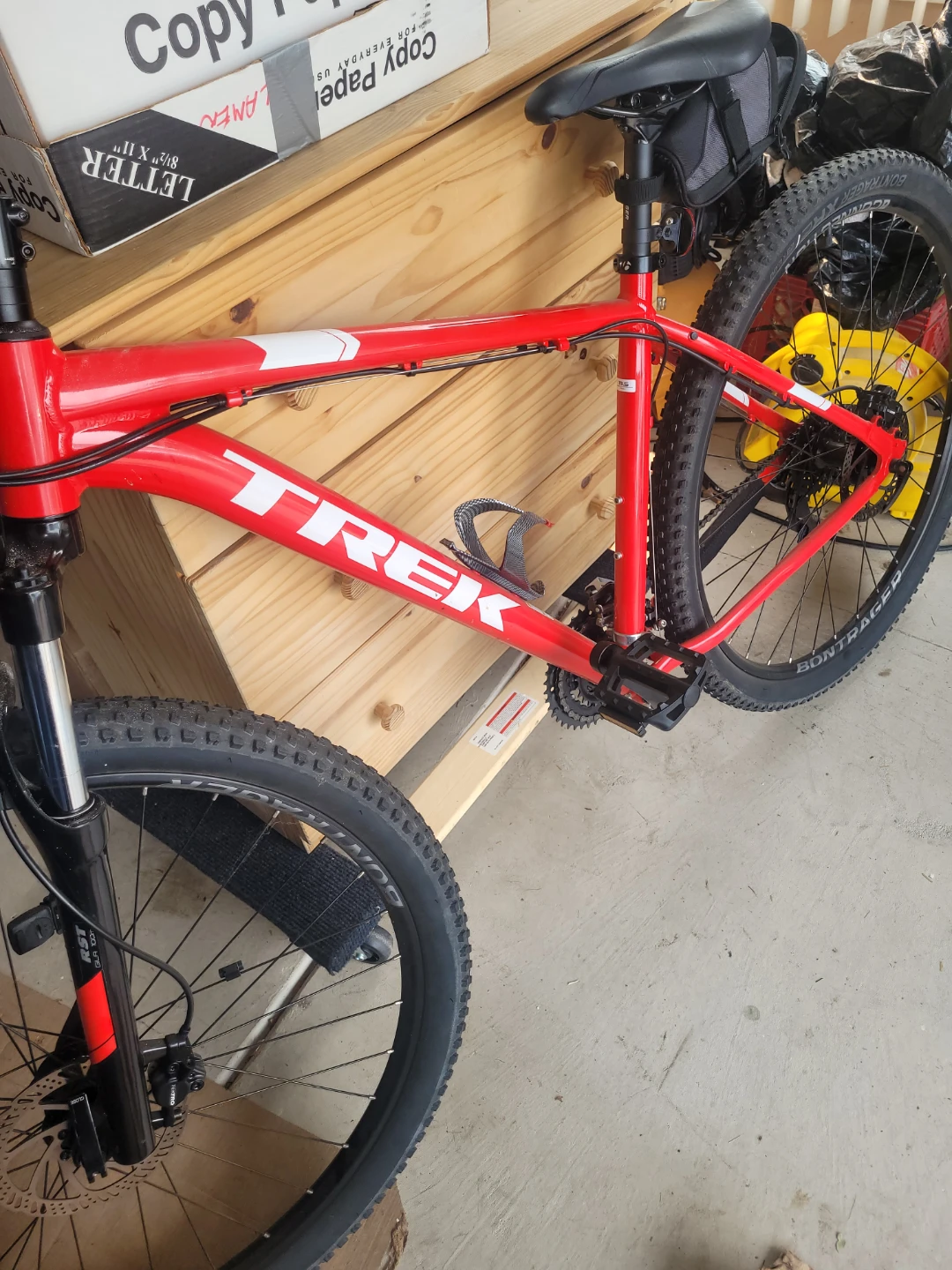 Red Trek Mountain Bike