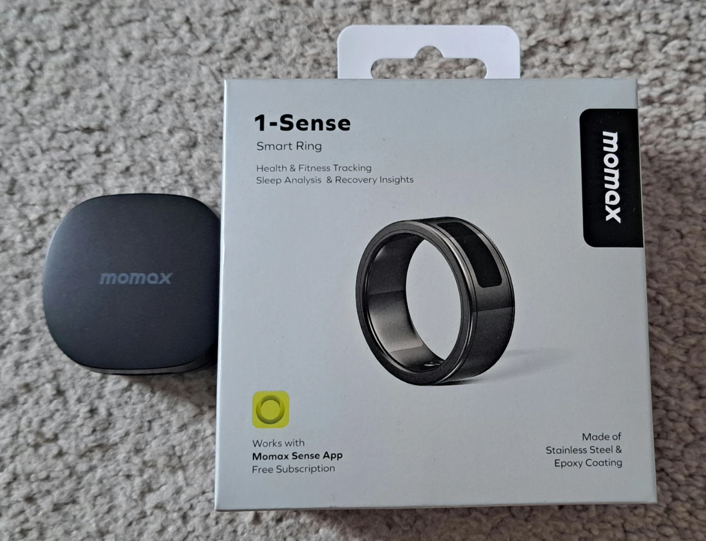 Momax 1-Sense Smart Ring size 7 = 55mm - photo 3