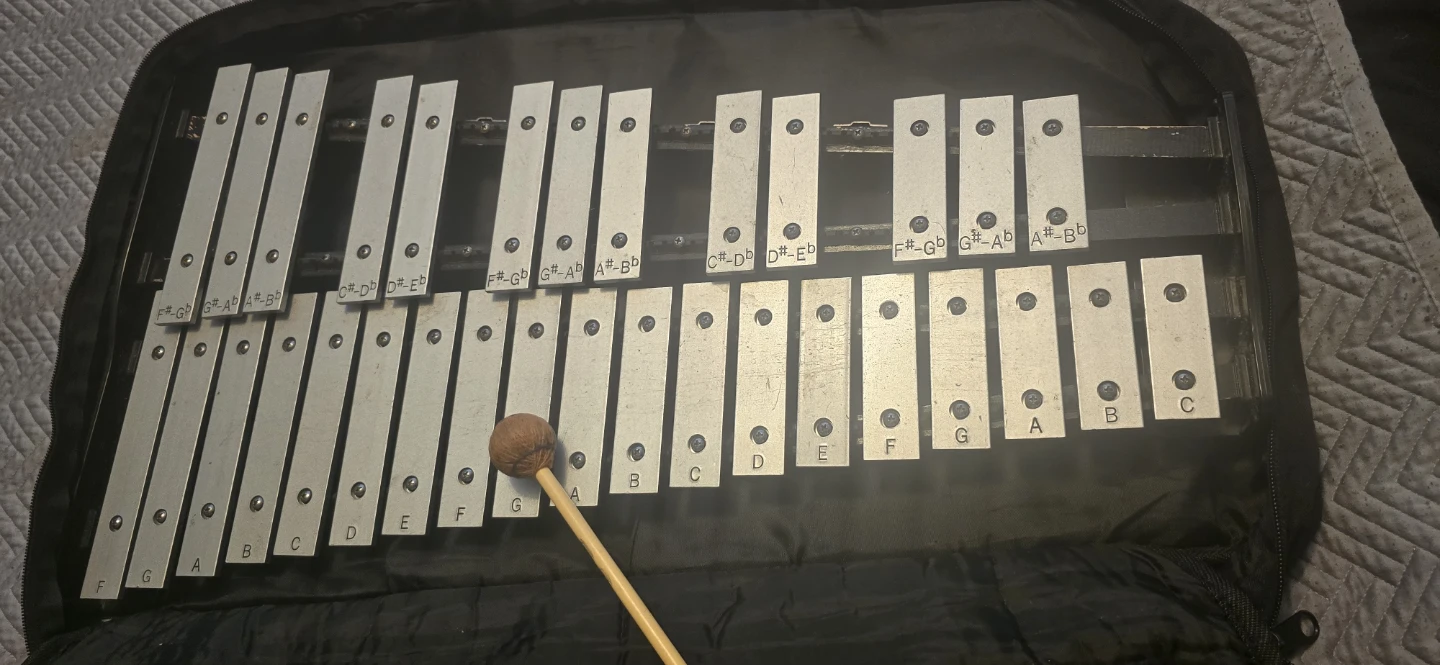 Jupiter Glockenspiel Bell Kit PK-3218 with Mallet