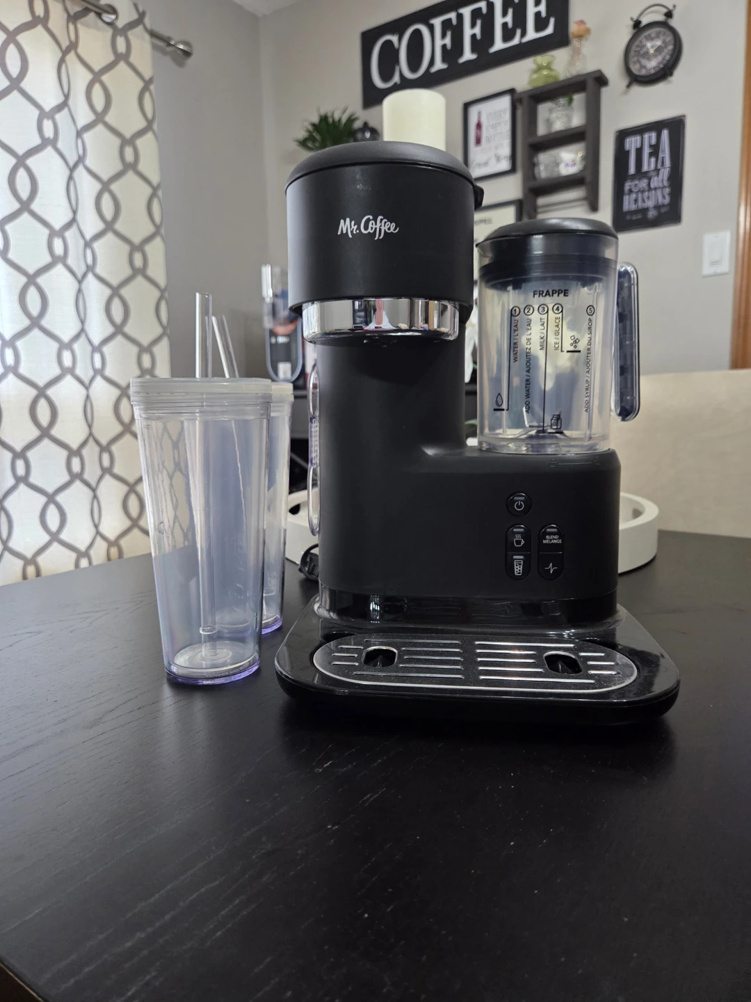 Mr. Coffee Frappe Maker with Tumblers