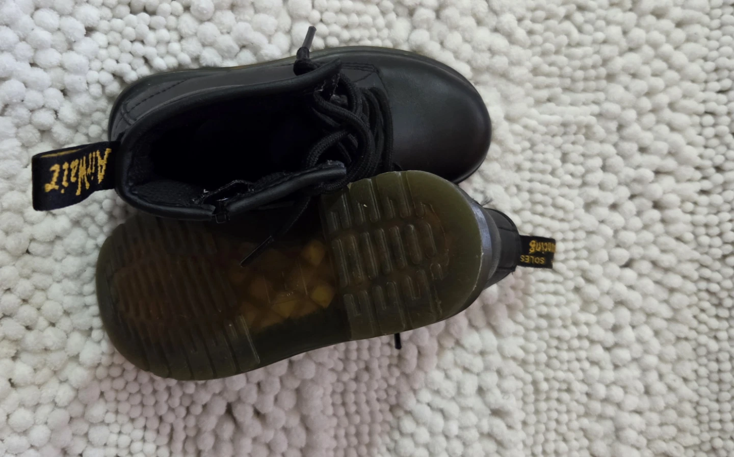Dr. Martens Boots - Black and Pink
