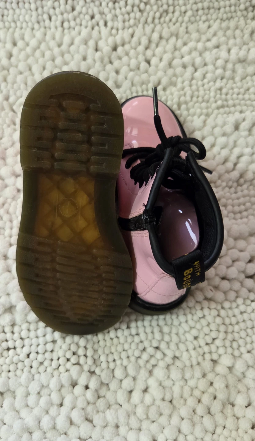 Dr. Martens Boots - Black and Pink - photo 4