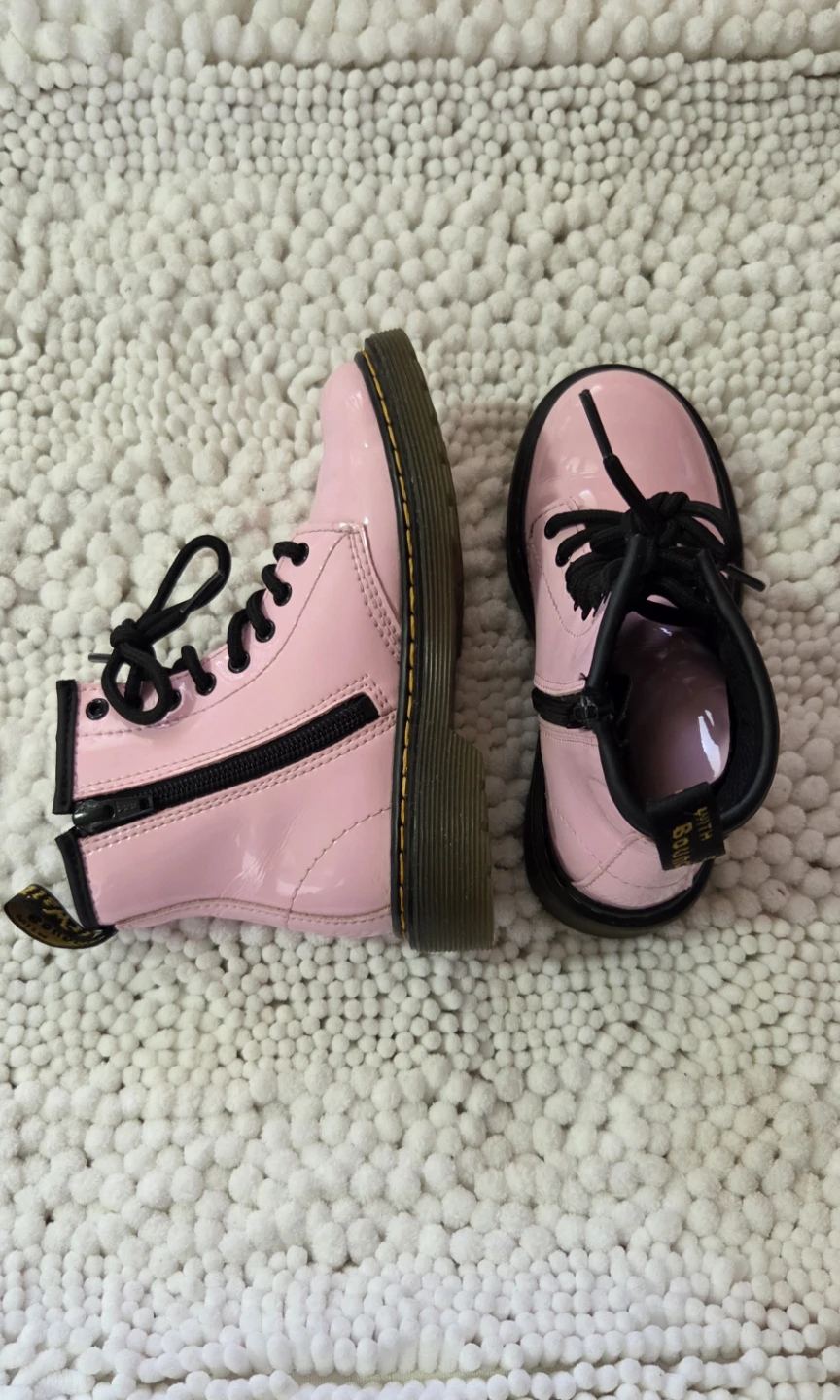 Dr. Martens Boots - Black and Pink - photo 5