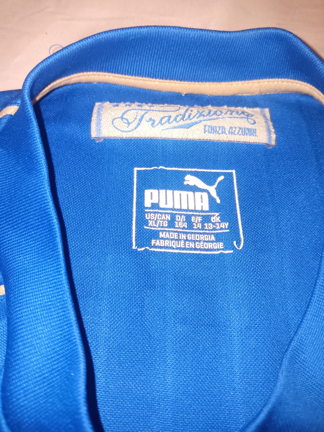Puma Italia National Team Soccer Jersey Youth XL - photo 4
