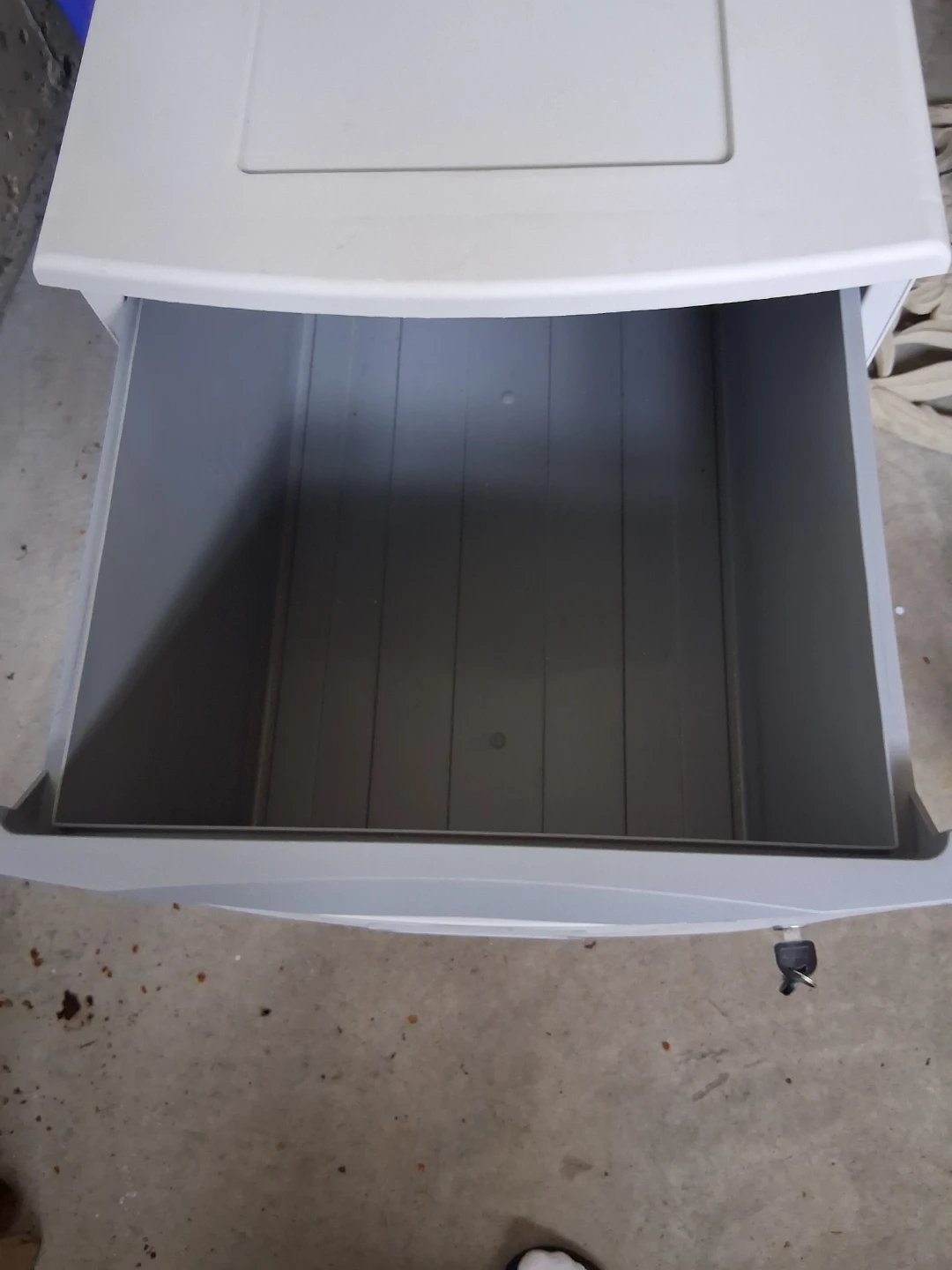 2-Drawer Plastic Filing Cabinet - photo 2