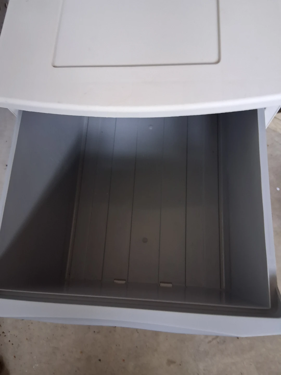 2-Drawer Plastic Filing Cabinet - photo 3