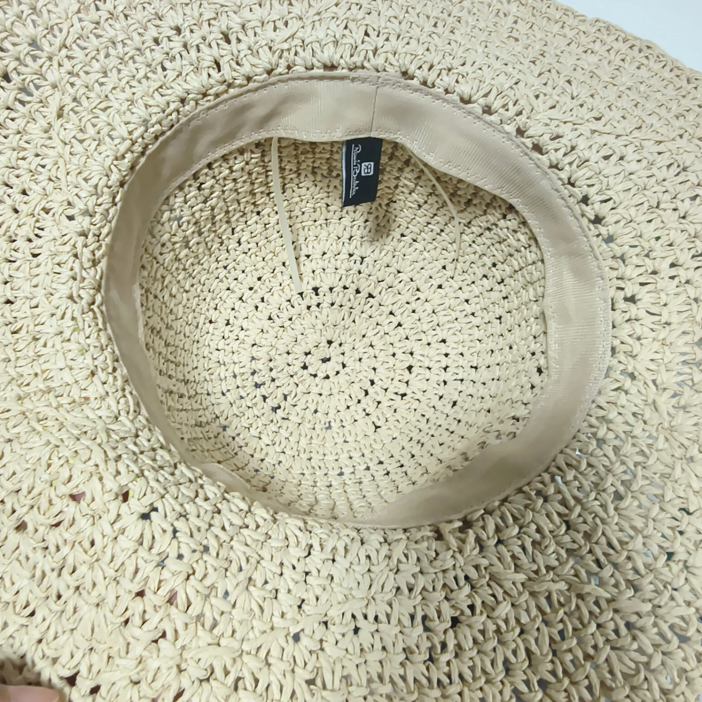 Straw Sun Hat with Bow Detail - photo 5