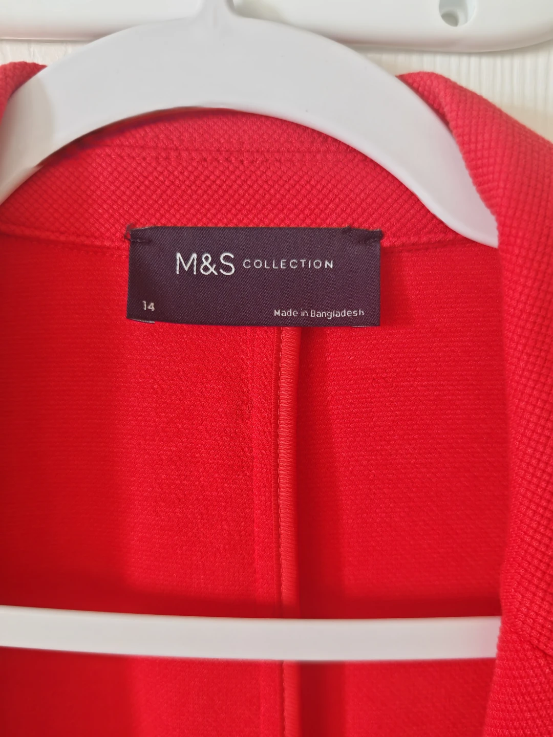 M&S Collection Bright Orange Blazer Size 14 - photo 3
