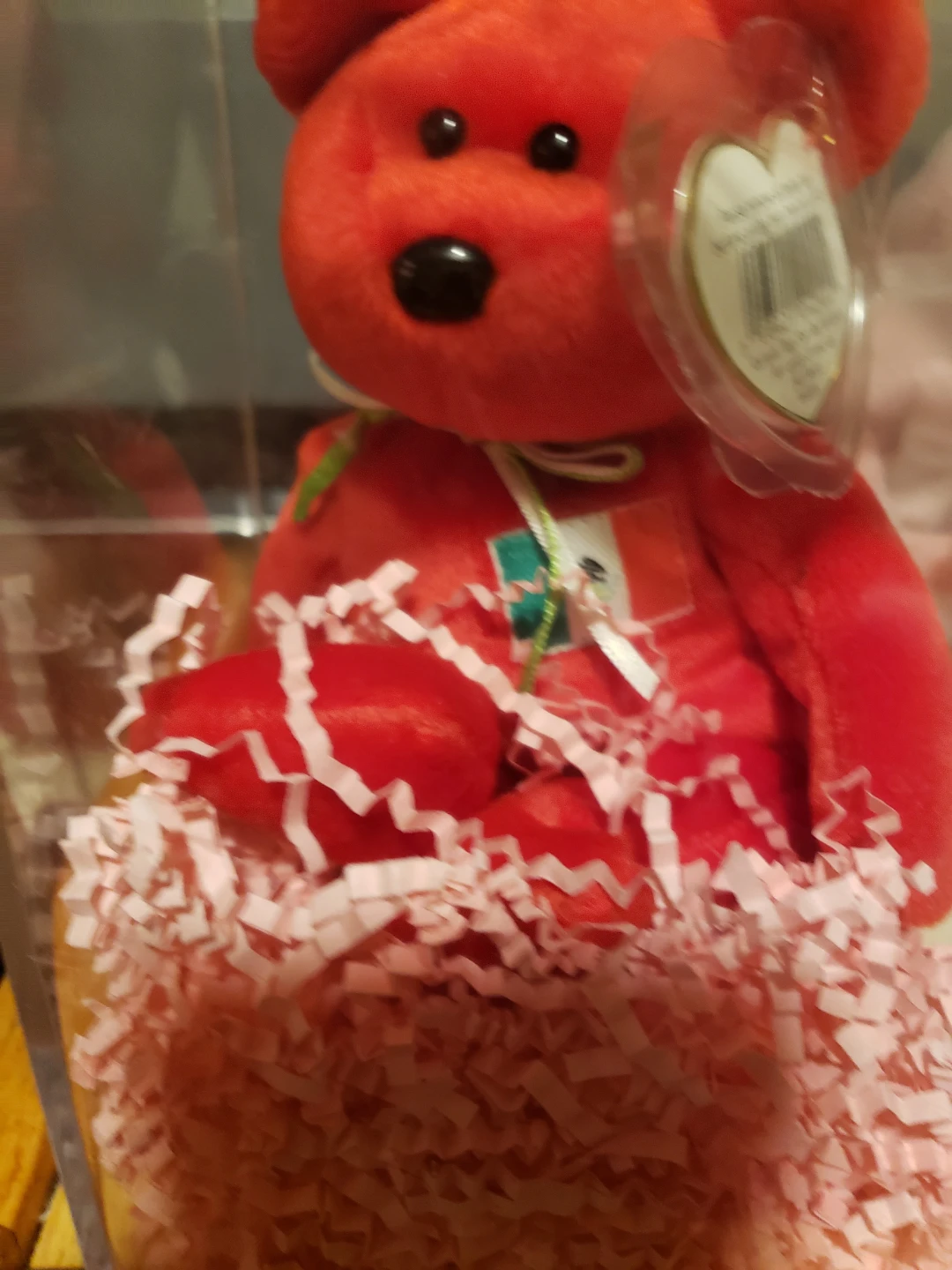 15 beanie babies for sale and protective cases with tags