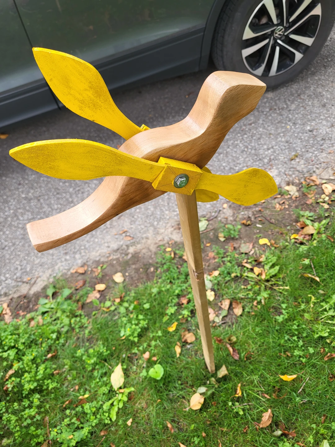 Wooden Bird Wind Spinner - photo 3