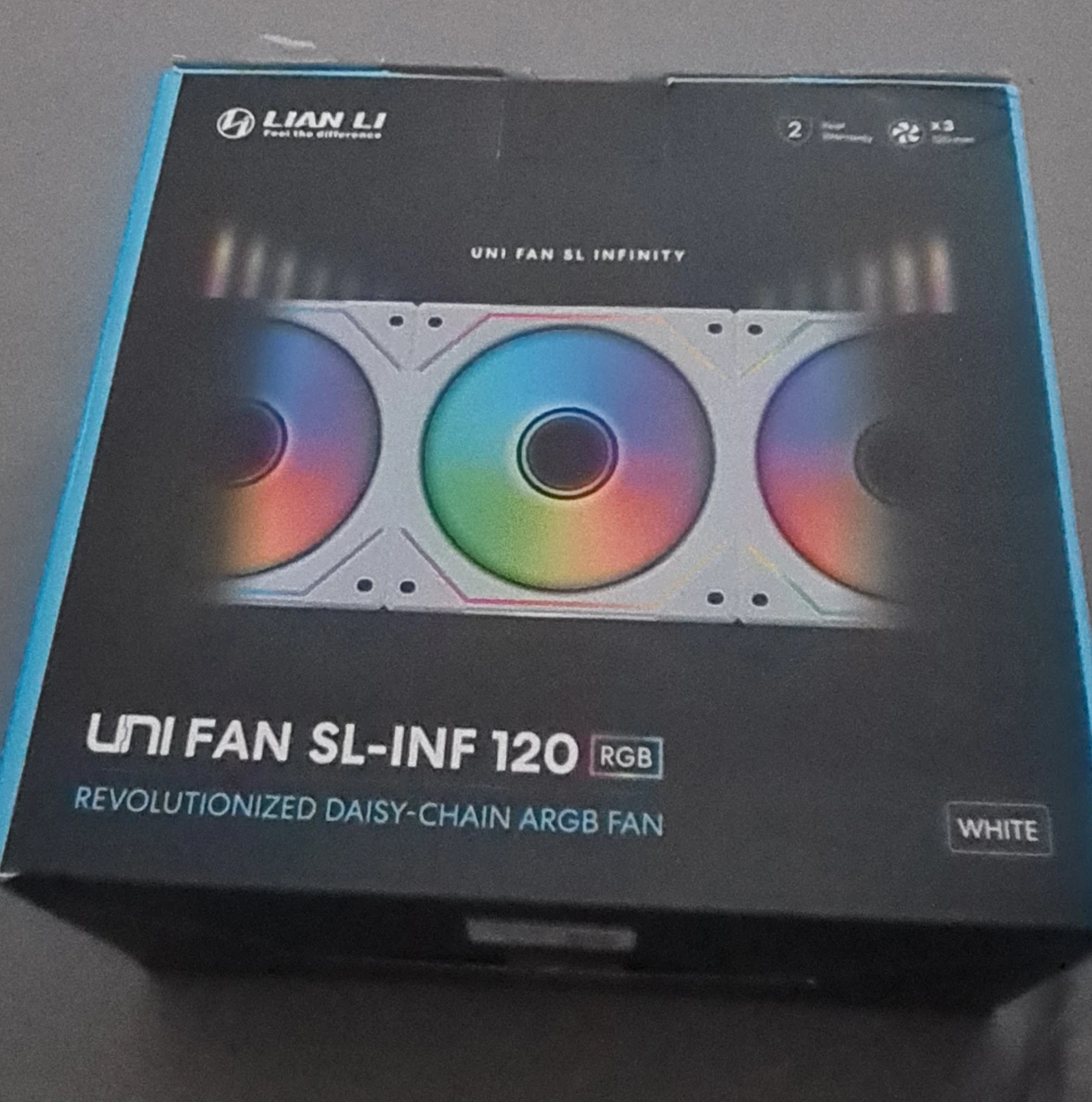 Lian Li Uni Fan SL-INF 120 RGB White (3 Pack) - photo 2